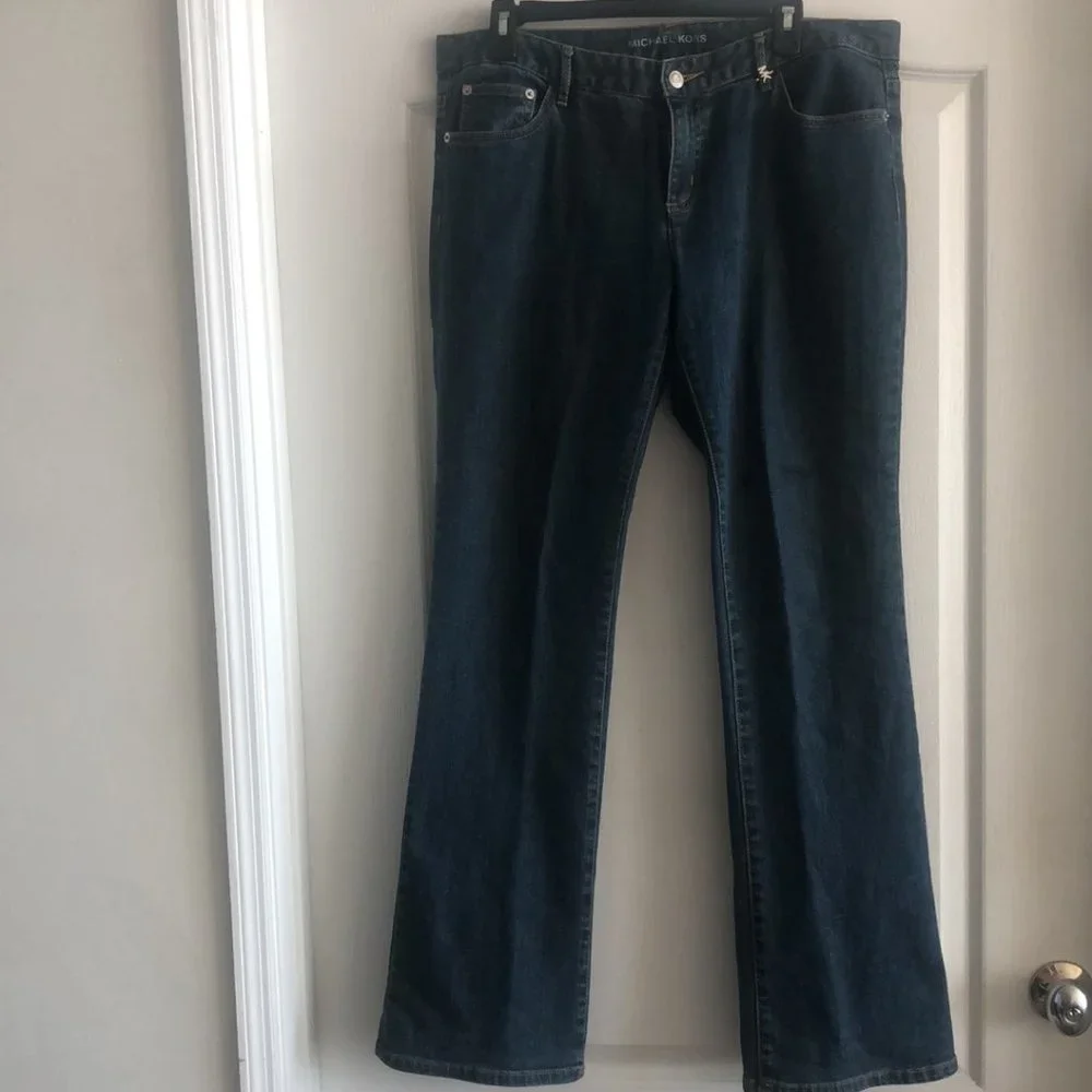 Michael Kors Jeans Woman's Dark Wash Sz.12_